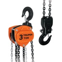 Polipasto de cadena, 3 toneladas, TRUPER POL-3