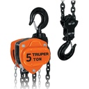 Polipasto de cadena, 5 toneladas, TRUPER POL-5