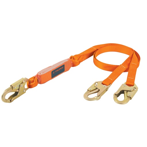 [17041] Línea de vida con absorbedor de impacto, doble brazo, ANSI CAB-5433-18-A