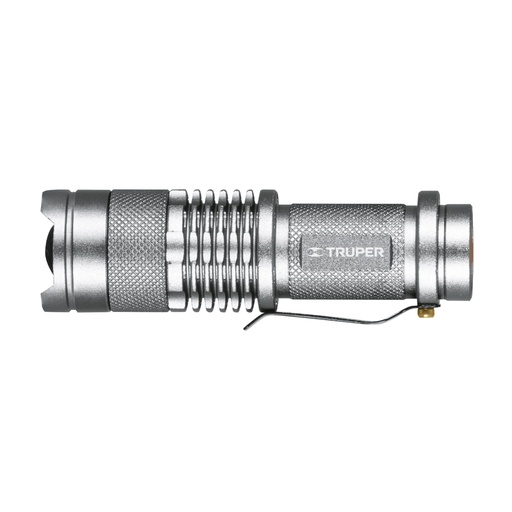 [17256] Linterna de aluminio 1 LED de 40 lm con 1 pila AA, TRUPER LINA-1AA