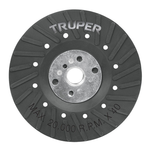 [17273] Respaldo para discos de lija 4-1/2', eje 5/8, TRUPER RES-DILI-4-1/2P