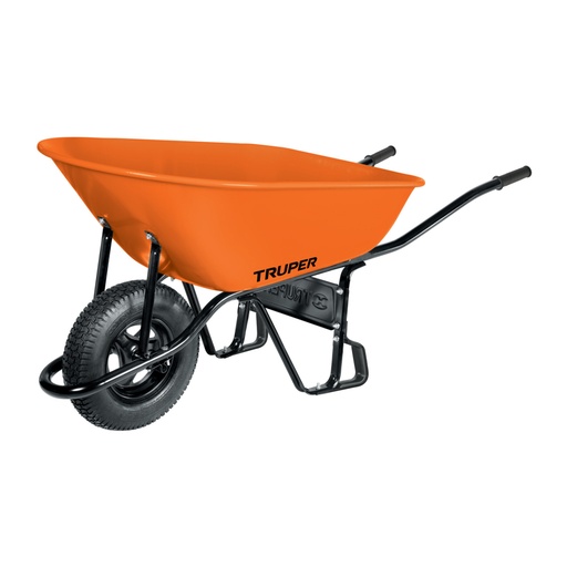 [11249] Carretilla 8 ft3 Neumática, bastidor tubular, TRUPER CAR-81