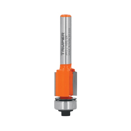 [11444] Broca para router, corte recto, 1/2' con balero, TRUPER BROU-RB1/2X