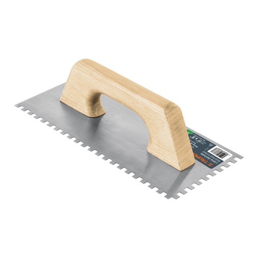 [11525] Llana 11' dentado cuadrado 1/4', tipo español, mango madera LLM-2C