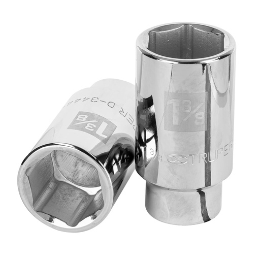 [19346] Dado largo de 1 3/8', 6 puntas, cuadro 3/4', TRUPER D-3444-HL