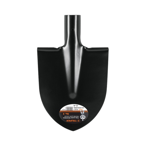 [19665] Pala azada redonda # 3, sin mango, TRUPER PAZAR-3