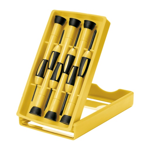 [21381] Juego con 6 desarmadores de precisión, PRETUL J-DEJ-6