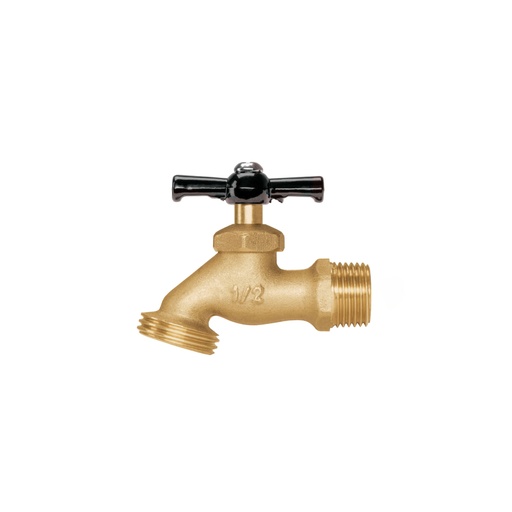 [22146] Llave p/manguera, de latón, 100g, 1/2', granel, PRETUL LL-JAR-P