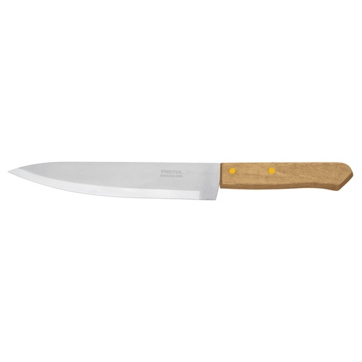 [23082] Cuchillo de chef 8' mango de madera, PRETUL CUCH-M81