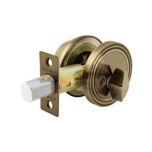 [23615] Cerrojo llave-mariposa latón antiguo, llave tradicional CERO-21P