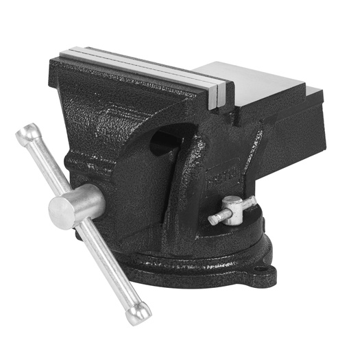 [26042] Tornillo de banco 5' de hierro gris, PRETUL TB-5P