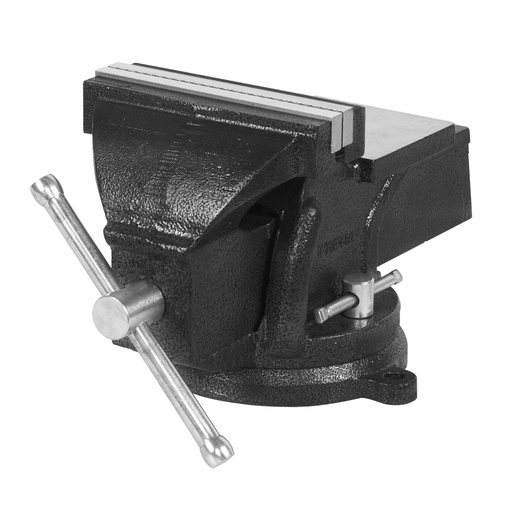 [26043] Tornillo de banco 6' de hierro gris, PRETUL TB-6P