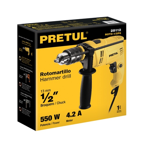 [26096] Caja de empaque de repuesto para ROTO-1/2P6, PRETUL CJ-ROTO-1/2P6