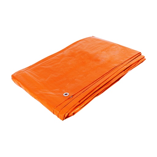 [26146] Lona de polietileno 5 x 5 m, naranja, 110 g/m2, PRETUL LP-55N