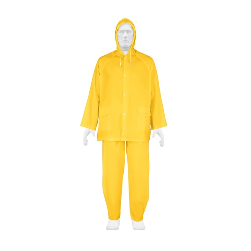 [27094] Conjunto impermeable ligero de PVC, talla M, Pretul TRA-PRO-M-P