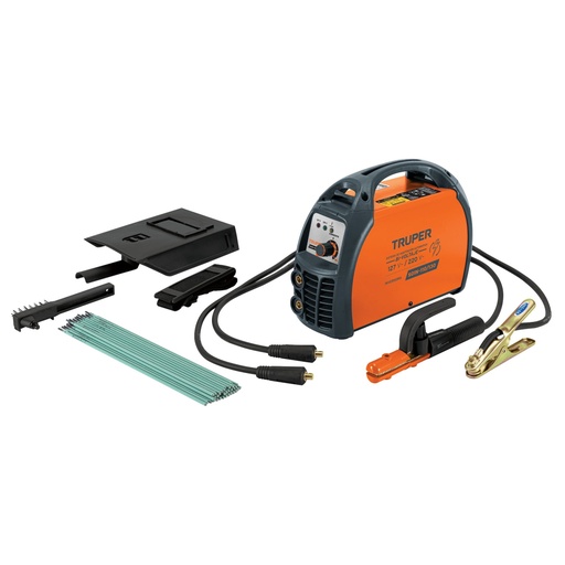 [11787] Soldadora inversora 130A, bi-voltaje 127/220V, TRUPER EXPERT SOIN-110/130