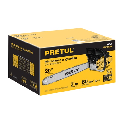 [27221] Caja de empaque de repuesto para MOT-6020P, Pretul CJ-MOT-6020P