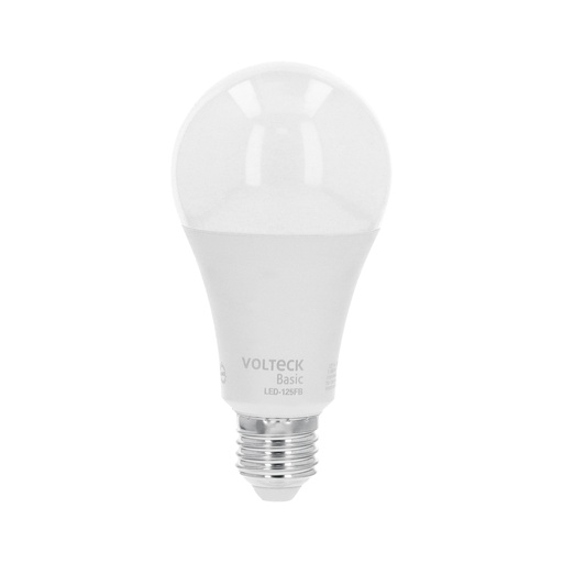 [28066] Foco LED 16W (100W) A22, 6500K blanca fría, 1550 lm, BASIC LED-125FB