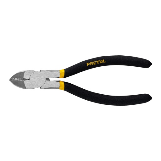 [28159] Pinza de corte diagonal 6' mango de vinil, a granel, PRETUL PCD-6PG