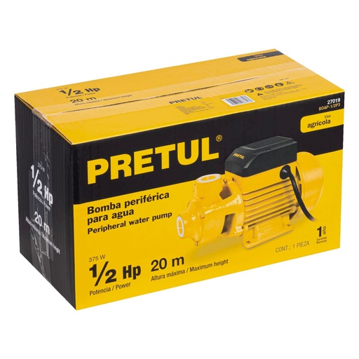 [28255] Caja de empaque de repuesto para BOAP-1/2P3, PRETUL CJ-BOAP-1/2P3