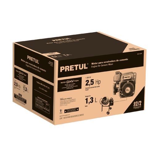[28294] Caja de empaque de repuesto para motor RECE-160P, PRETUL CJ-RECE-160P-1
