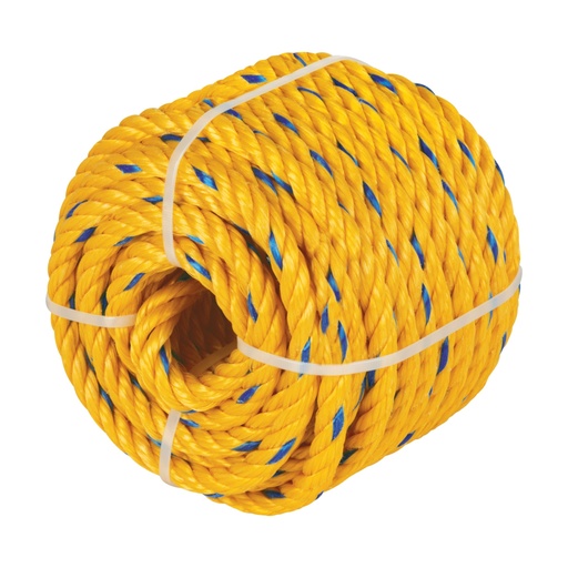 [40187] Kilo de cuerda amarilla de polipropileno 11 mm, rollo 1kg CUE-111K