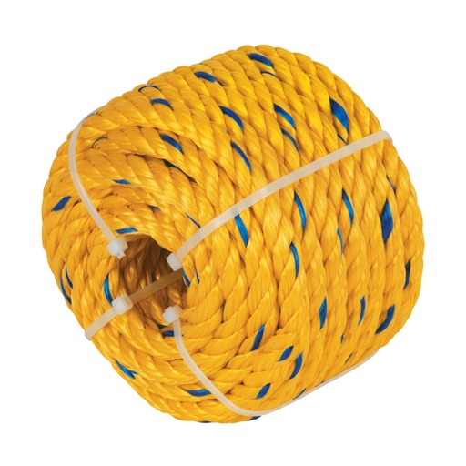 [40188] Kilo de cuerda amarilla de polipropileno 13 mm, rollo 1kg CUE-131K