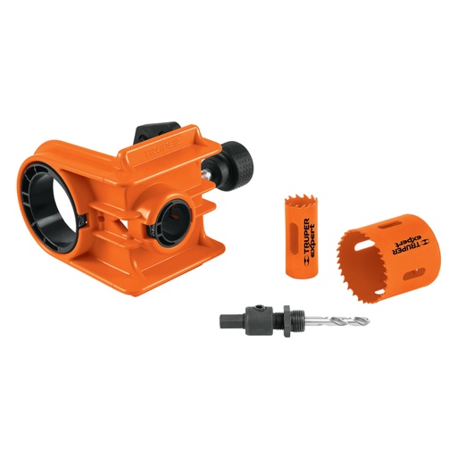 [11877] Juego de 4 piezas para instalar cerraduras, Truper Expert KITB-4X