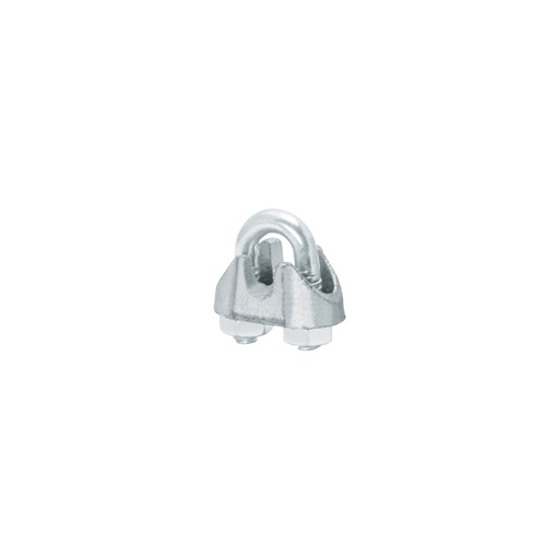 [40704] Bolsa c/100 nudos (perros) de hierro p/cable de 1/8', FIERO NUDO-1/8G