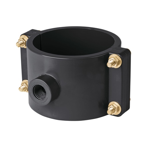 [40715] Abrazadera para toma domiciliaria PP 4' x 1/2', FOSET ATD-4