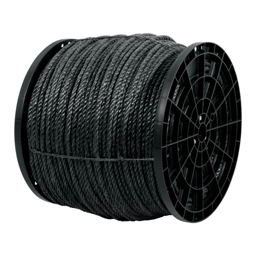 [40766] Kilo de cuerda negra de polipropileno 11 mm, carrete 20kg CUE-11NK