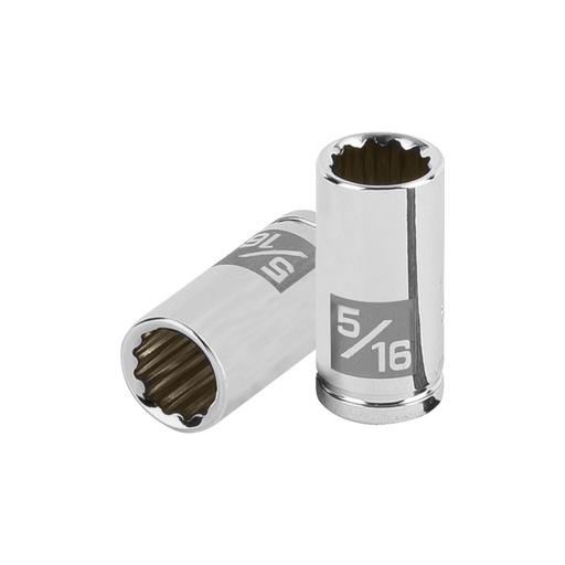 [100878] Dado de 5/16', 12 puntas, cuadro 1/4', TRUPER D-1410-B