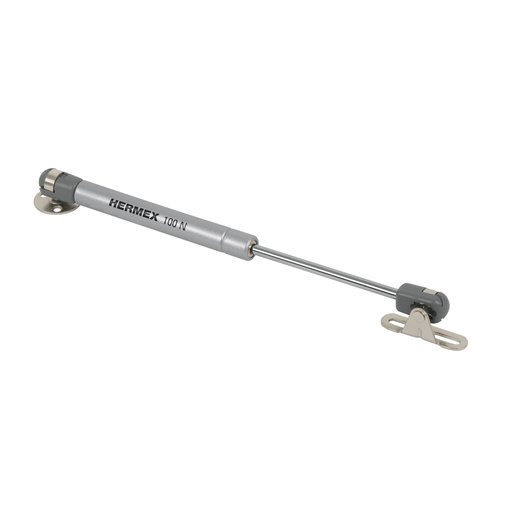 [42003] Pistón a gas con capacidad de 100 N / 10 kg, HERMEX PIGA-100