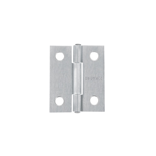 [43186] Bisagra rectangular 1-1/2' acero pulido, HERMEX BR-150