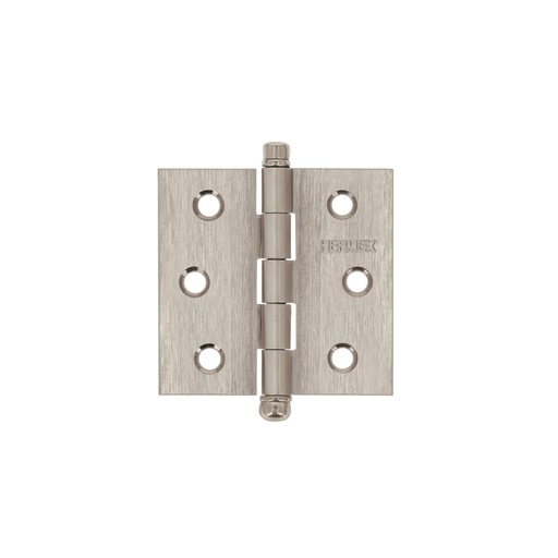 [43221] Bisagra cuadrada 2-1/2' acero inox, cabeza redonda, HERMEX BC-254R