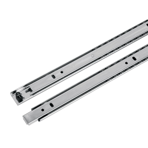 [43280] Bolsa con 2 correderas extensión 45 cm p/cajón, ancho 2.5 cm COR-245