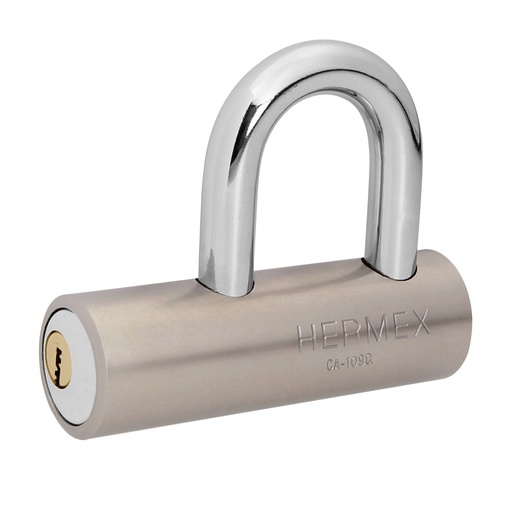 [43365] Candado de acero, 109mm, gancho corto, llave de puntos CA-109Q