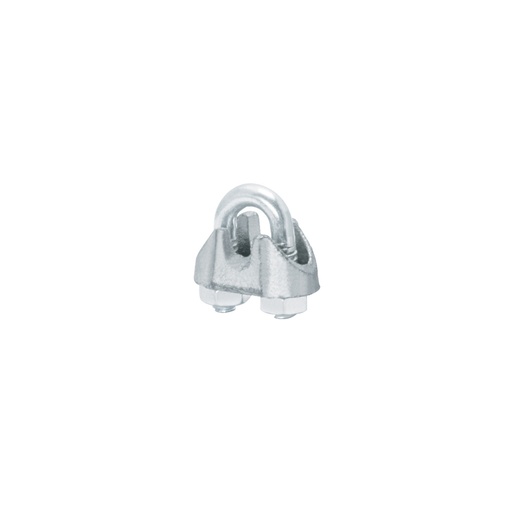 [44082] Blíster c/2 nudos (perros) de hierro p/cable de 1/8', FIERO NUDO-1/8
