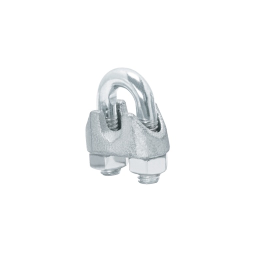 [44084] Blíster c/2 nudos (perros) de hierro p/cable de 1/4', FIERO NUDO-1/4