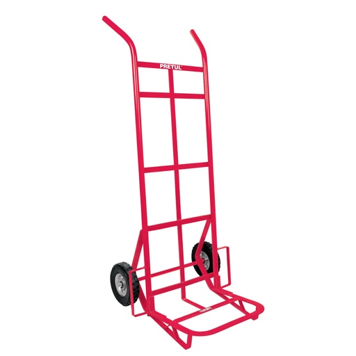 [44477] Diablo de carga de 300 kg, ruedas sólidas, doble balero DIA-300