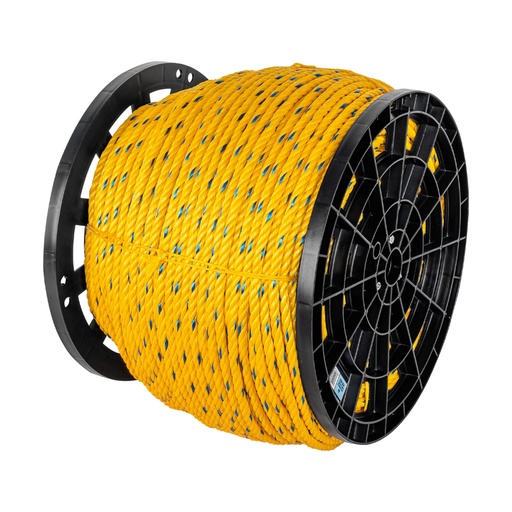 [44488] Kilo de cuerda amarilla de polipropileno 11mm, carrete 20kg CUE-11K