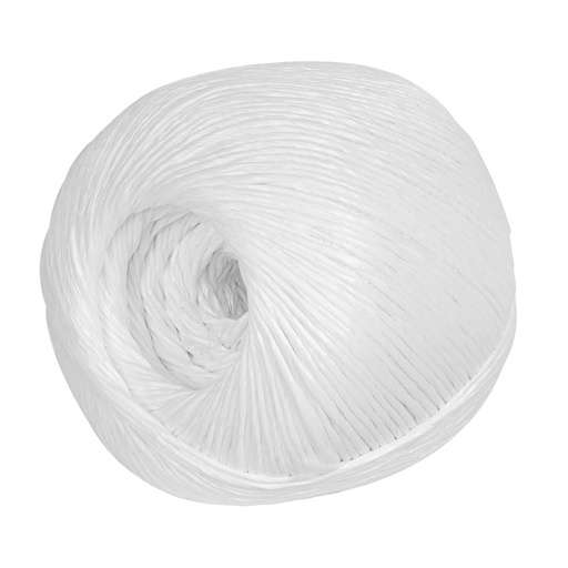 [44492] Rollo de rafia de 410 m color blanco calibre 2.2 g/m, FIERO RAF-290