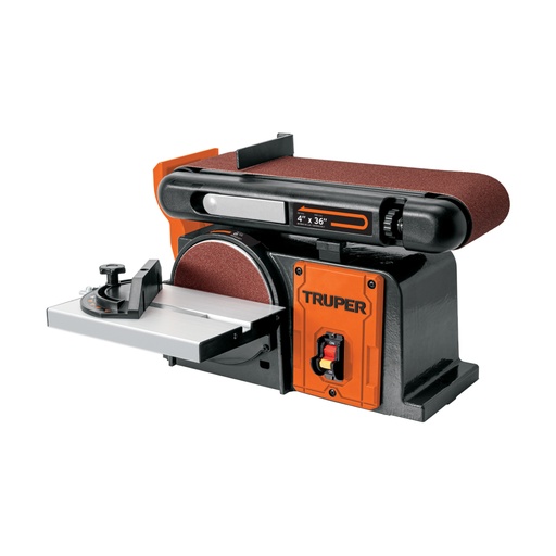 [12110] Lijadora de banda y disco 4 x 6', 1/2 HP (375 W), TRUPER PUL-4X6T