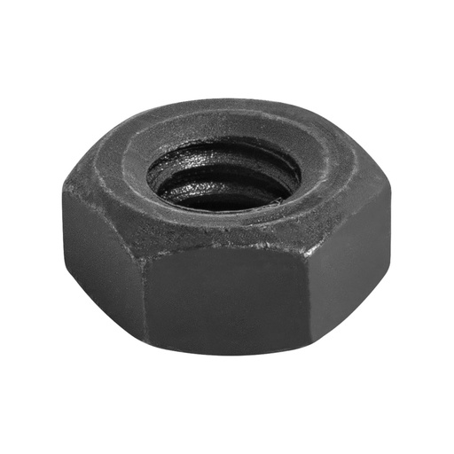 [44695] Bolsa con 250 tuercas 1/4' hexagonales pavonadas, grado 5 TUE5-1/4