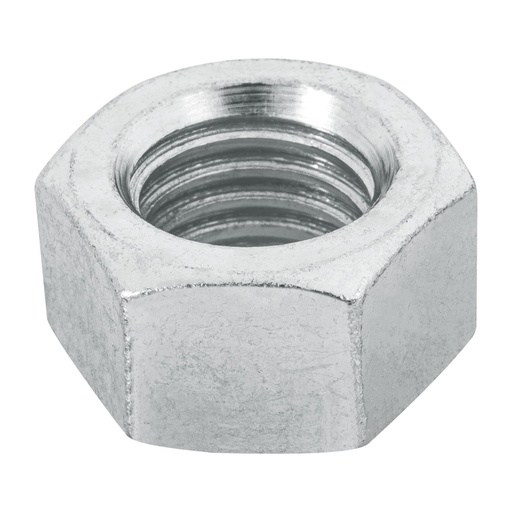 [44700] Bolsa con 25 tuercas 5/8' hexagonales de acero galvanizado TUE-5/8