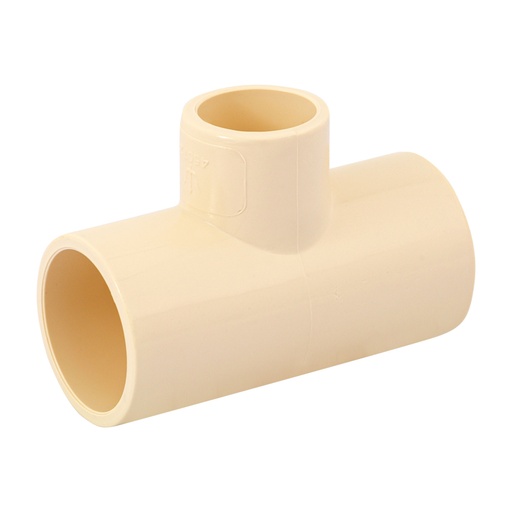 [45072] Tee reducida central de CPVC 3/4' x 3/4' x 1/2', FOSET CPVC-722