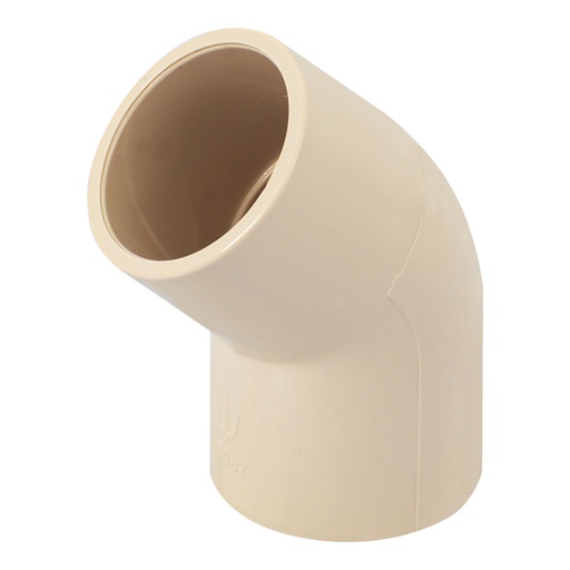 [45087] Codo 45° de CPVC de 3/4', FOSET CPVC-862