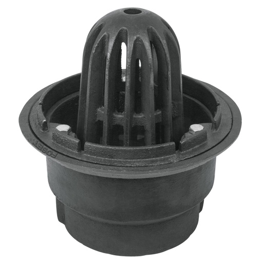 [45303] Coladera de hierro de cúpula para azotea, FOSET CO-44