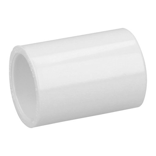 [45417] Cople de PVC cédula 40 de 1/2', FOSET PVC-261