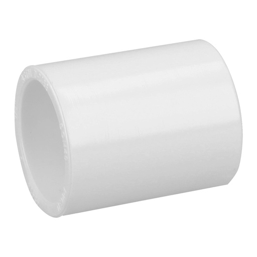 [45418] Cople de PVC cédula 40 de 3/4', FOSET PVC-262